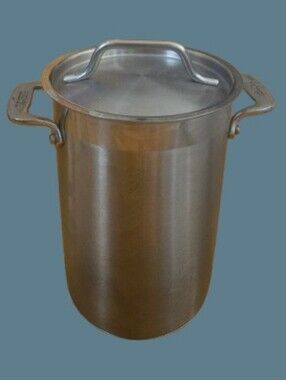*All-Clad Stainless Steel Asparagus Steamer Pot/vegetable with Insert & lid.